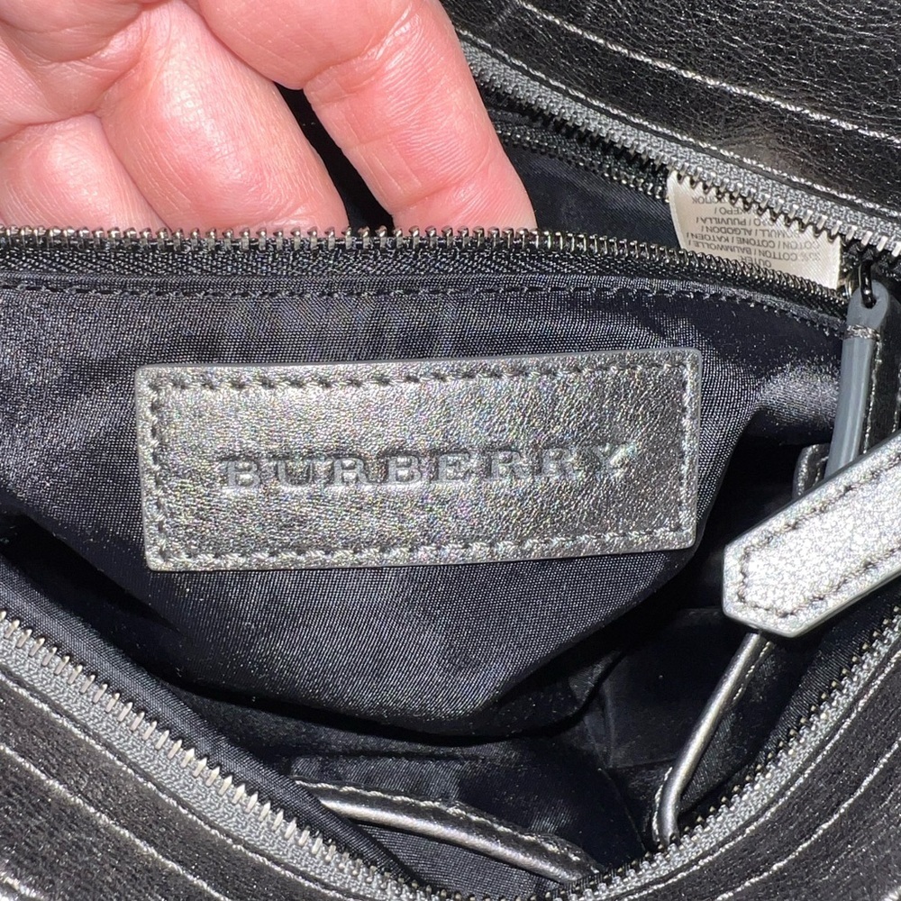 Authentic Burberry Super Nova Check Shoulder Bag - Picture 7 of 16